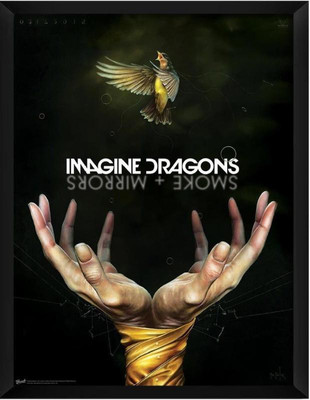

Wall Poster Imagine Dragons Smoke Mirrors POSTER PRINT ON 13X19 INCHES Paper Print(19 inch X 13 inch, Rolled)