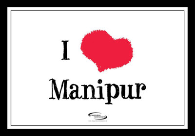 

PW I Love Manipur Wall Poster 13*19 inches Matte Finish Paper Print(19 inch X 13 inch, Rolled)
