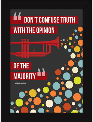 

PW Funny s For Room - Witty Quotes Wall For Office And Home Decor - Truth And Opinion Wall Poster 13*19 inches Matte Finish Paper Print(19 inch X 13 inch, Rolled)