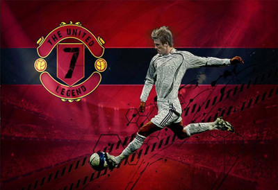 

David Beckham Wall Poster POSTER PRINT ON 13X19 INCHES Paper Print(19 inch X 13 inch, Rolled)