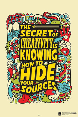 

PW Secret Of Creativity Special Wall Poster 13*19 inches Matte Finish Paper Print(19 inch X 13 inch, Rolled)