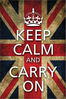 

PW Keep Calm and Carry On Wall Poster 13*19 inches Matte Finish Paper Print(19 inch X 13 inch, Rolled)
