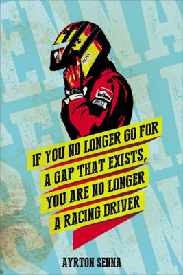 

PW ayrton senna racing driver Wall Poster 13*19 inches Matte Finish Paper Print(19 inch X 13 inch, Rolled)