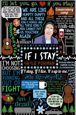 

PW IF I STAY GAYLE FORMAN Wall Poster 13*19 inches Matte Finish Paper Print(19 inch X 13 inch, Rolled)