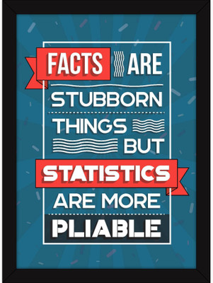 

PW Funny s For Office And - Witty Quote on Facts And Statistics - With Wall Poster 13*19 inches Matte Finish Paper Print(19 inch X 13 inch, Rolled)