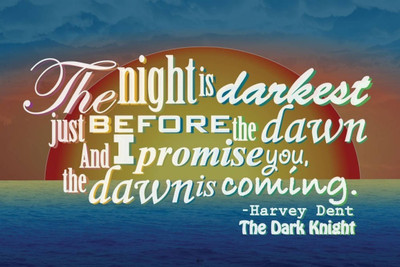 

PW The Dark Knight Quote Special Wall Poster 13*19 inches Matte Finish Paper Print(19 inch X 13 inch, Rolled)