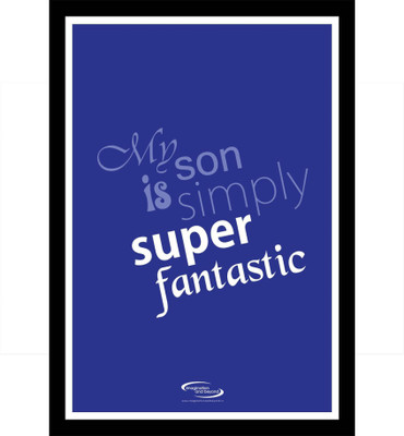 

PW My Son Wall Poster 13*19 inches Matte Finish Paper Print(19 inch X 13 inch, Rolled)