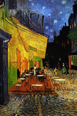 

athah poster vincent van gogh the cafe terrace POSTER PRINT ON 13X19 INCHES Paper Print(19 inch X 13 inch, Rolled)