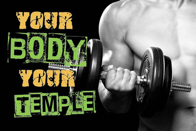 

PW Original Quotes Decorative GYM Inspirational Wall Poster 13*19 inches Matte Finish Paper Print(19 inch X 13 inch, Rolled)