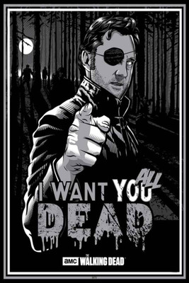 

PW The Walking DeadWall Poster 13*19 inches Matte Finish Paper Print(19 inch X 13 inch, Rolled)