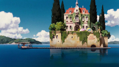 

Movie Porco Rosso Studio Ghibli House Water Mansion Sea Island HD Wall Back POSTER PRINT ON 13X19 INCHES 3D Poster(13 inch X 19 inch, Rolled)
