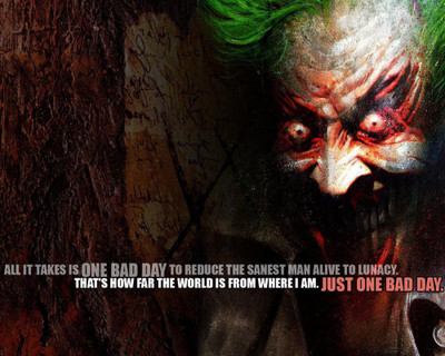 

batman film quotes the joker Wall Poster POSTER PRINT ON 13X19 INCHES 3D Poster(13 inch X 19 inch, Rolled)