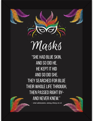 

PW Poem For Gifting - Love Quotes With For Room And Home Decor - Blue Skin Wall Poster 13*19 inches Matte Finish Paper Print(19 inch X 13 inch, Rolled)