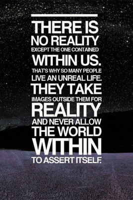

PW there is no realty Wall Poster 13*19 inches Matte Finish Paper Print(19 inch X 13 inch, Rolled)