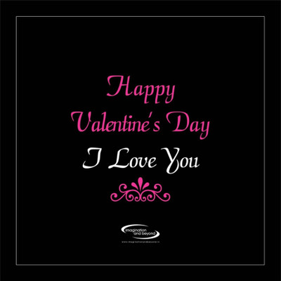 

PW Valentines Day Special Happy Valentines Day Wall Poster 13*19 inches Matte Finish Paper Print(19 inch X 13 inch, Rolled)