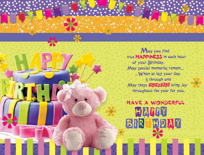 

CELEBRATE HAPPY BIRTHDAY POSTER HD QUALITY J POSTER PRINT ON 13X19 INCHES 3D Poster(13 inch X 19 inch, Rolled)