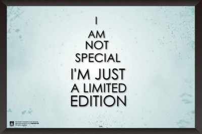 

PW I'm Limited EditionWall Poster 13*19 inches Matte Finish Paper Print(19 inch X 13 inch, Rolled)