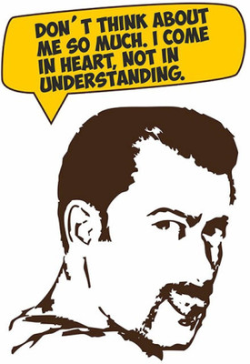 

PW Salman Khan Quotes Wall Poster 13*19 inches Matte Finish Paper Print(19 inch X 13 inch, Rolled)