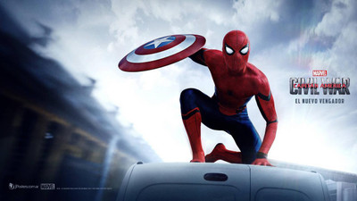 

Movie Captain America Civil War Captain America Spider Man Peter Pa... POSTER PRINT ON 13X19 INCHES Paper Print(19 inch X 13 inch, Rolled)