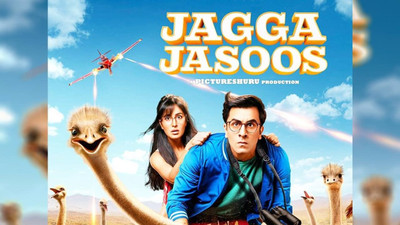 

jagga jasoos POSTER PRINT ON 13X19 INCHES Paper Print(19 inch X 13 inch, Rolled)