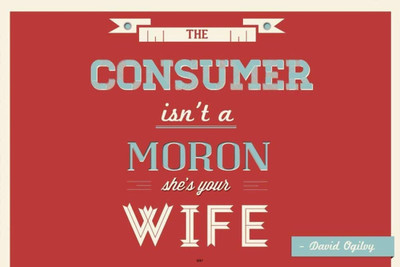 

PW David Ogiloy Quote Wall Poster 13*19 inches Matte Finish Paper Print(19 inch X 13 inch, Rolled)