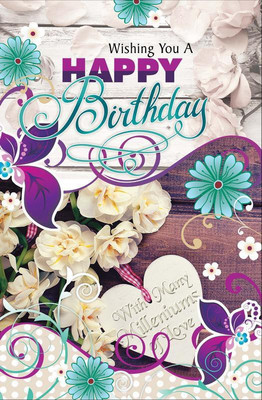 

HAPPY BIRTHDAY WISHES POSTER C POSTER PRINT ON 13X19 INCHES Paper Print(19 inch X 13 inch, Rolled)