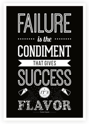 

PW Failure Is The Condiment Truman Wall Poster 13*19 inches Matte Finish Paper Print(19 inch X 13 inch, Rolled)