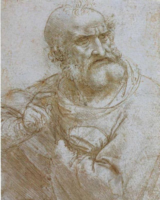 

Poster Self Portrait by Leonardo da Vinci POSTER PRINT ON 13X19 INCHES Paper Print(19 inch X 13 inch, Rolled)