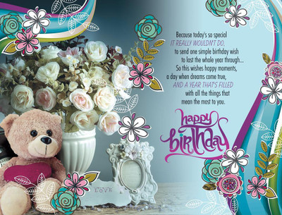 

SPECIAL BIRTHDAY POSTER HD QUALITY F POSTER PRINT ON 13X19 INCHES Paper Print(19 inch X 13 inch, Rolled)