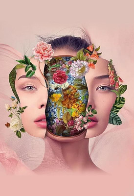 

Different take on inner beauty ART Creative POSTER PRINT ON 13X19 INCHES 3D Poster(19 inch X 13 inch, Rolled)