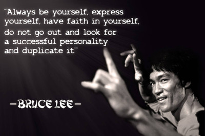 

PW Bruce lee water quote Wall Poster 13*19 inches Matte Finish Paper Print(19 inch X 13 inch, Rolled)