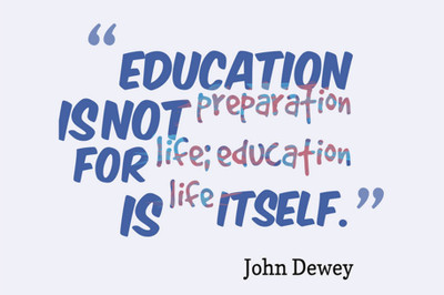 

PW Education is not preparation for life education is life itself Wall Poster 13*19 inches Matte Finish Paper Print(19 inch X 13 inch, Rolled)