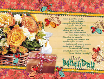 

CELEBRATE HAPPY BIRTHDAY POSTER HD QUALITY P POSTER PRINT ON 13X19 INCHES 3D Poster(13 inch X 19 inch, Rolled)