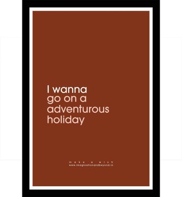 

PW Make A Wish Holiday Wall Poster 13*19 inches Matte Finish Paper Print(19 inch X 13 inch, Rolled)