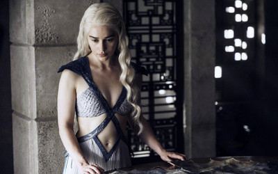 

TV Show Game Of Thrones Emilia Clarke Daenerys Targaryen HD Wall Poster POSTER PRINT ON 13X19 INCHES 3D Poster(13 inch X 19 inch, Rolled)
