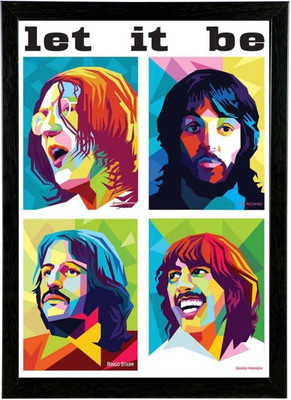 

PW the-beatlesWall Poster 13*19 inches Matte Finish Paper Print(19 inch X 13 inch, Rolled)
