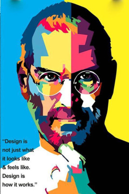 

PW Steve Jobs Quotes Wall Poster 13*19 inches Matte Finish Paper Print(19 inch X 13 inch, Rolled)