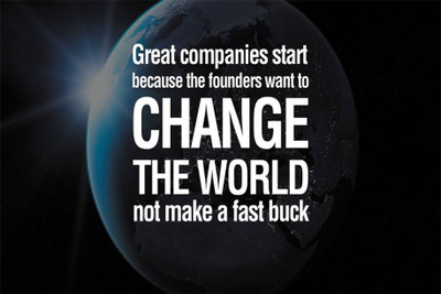 

PW change the world Wall Poster 13*19 inches Matte Finish Paper Print(19 inch X 13 inch, Rolled)