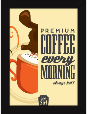 

PW For Kitchen And Cafe - Quotes For Room Walls And Table Decor - Coffee Every Morning Wall Poster 13*19 inches Matte Finish Paper Print(19 inch X 13 inch, Rolled)