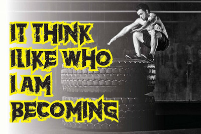 

PW Original Quotes Decorative GYM Inspirational Wall Poster 13*19 inches Matte Finish Paper Print(19 inch X 13 inch, Rolled)
