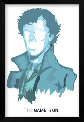 

Wall Poster Sherlock Holmes Benedict Cumberbatch Vector Modern POSTER PRINT ON 13X19 INCHES 3D Poster(19 inch X 13 inch, Rolled)
