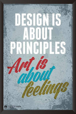 

PW Design Is About ciplesWall Poster 13*19 inches Matte Finish Paper Print(19 inch X 13 inch, Rolled)