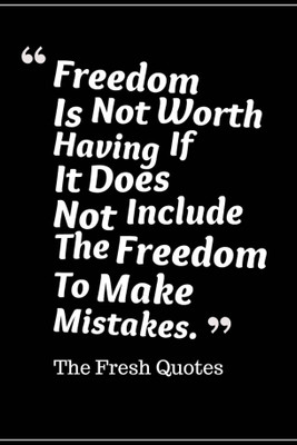 

PW Freedom is not worth Wall Poster 13*19 inches Matte Finish Paper Print(19 inch X 13 inch, Rolled)