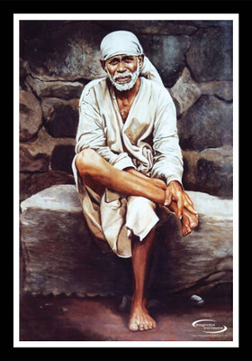

PW Sai Baba Wall Poster 13*19 inches Matte Finish Paper Print(19 inch X 13 inch, Rolled)