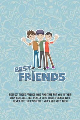 

PW - Best Friend Wall Poster 13*19 inches Matte Finish Paper Print(19 inch X 13 inch, Rolled)