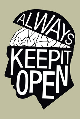 

PW 'Keep It Open' Wall Poster 13*19 inches Matte Finish Paper Print(19 inch X 13 inch, Rolled)