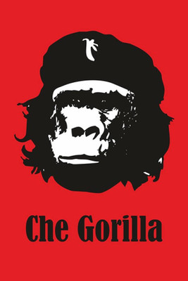 

PW Che Gorilla Wall Poster 13*19 inches Matte Finish Paper Print(19 inch X 13 inch, Rolled)