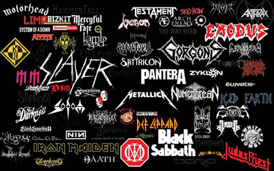 

Music Heavy Metal Collage Band Bands (2) POSTER PRINT ON 13X19 INCHES Paper Print(19 inch X 13 inch, Rolled)