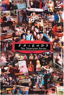 

Wall Poster Friends Collage POSTER PRINT ON 13X19 INCHES 3D Poster(19 inch X 13 inch, Rolled)