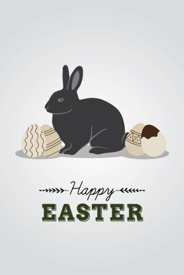 

PW Happy Easter Wall Poster 13*19 inches Matte Finish Paper Print(19 inch X 13 inch, Rolled)